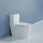 2184 Dual - Flush Siphonic One - Piece Toilet with HTD Flush and Soft Close Seat, CUPC Certified - toilet NeoNova Decor