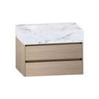 32", 36",40" Stone Top with Elegant Floating Double Drawer Bathroom Vanity - VanityAGHTQ NeoNova Decor