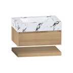 32" & 40" Sintered Stone Top with Hotel - Style Floating Bathroom Vanity - Vanitycalacatta black NeoNova Decor