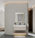 32" & 40" Sintered Stone Top with Hotel - Style Floating Bathroom Vanity - VanityCalacatta Gold NeoNova Decor