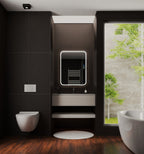 32''/36''/40'' Thermoformed Stone Top with Hotel - Style Floating Bathroom Vanity - VanityWhite（BS） NeoNova Decor