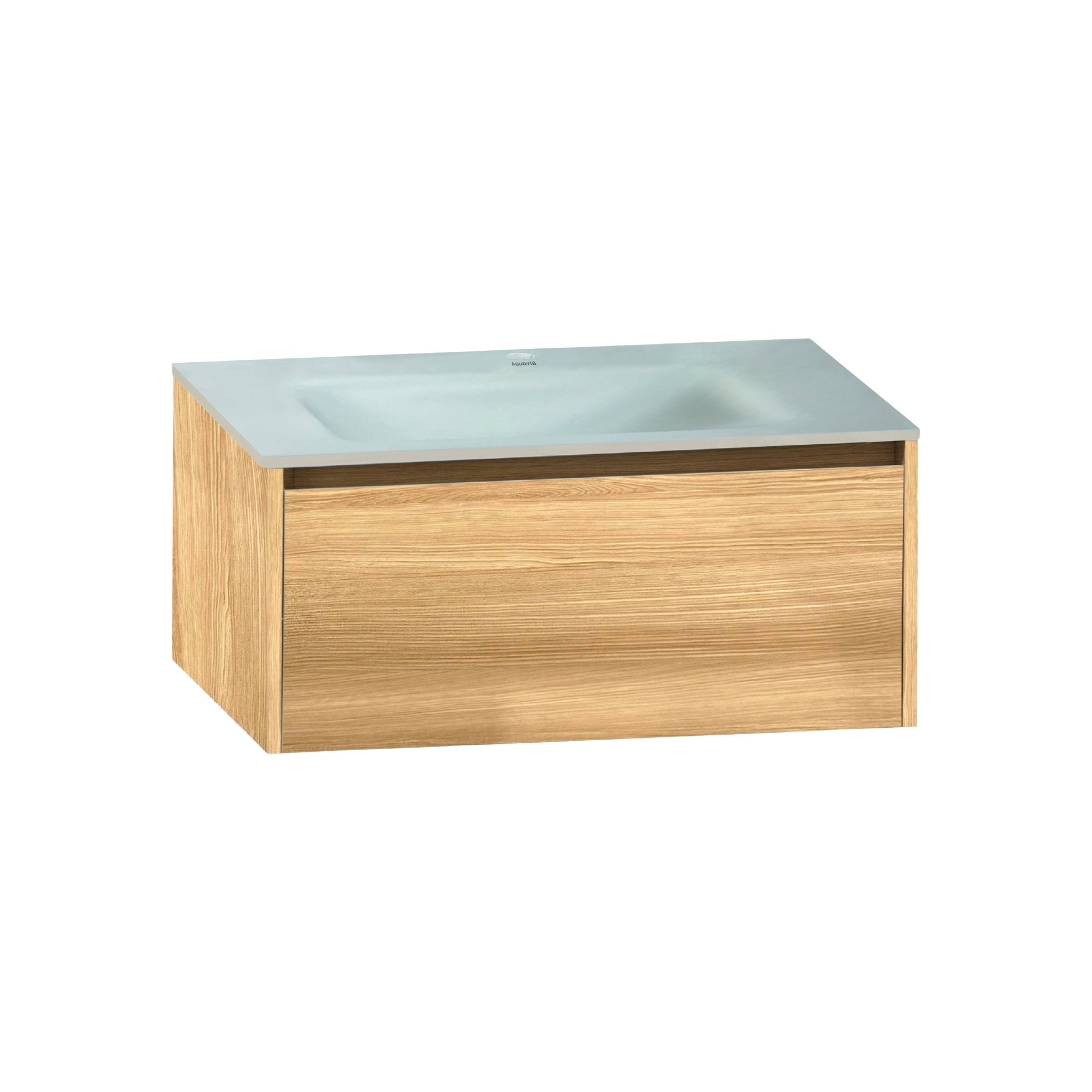 32''/36''/40'' Thermoformed Stone Top with Single Floating Bathroom Vanity - VanityHHT NeoNova Decor