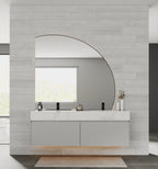 71'' Stone Top with Light Gray Engineered Wood Floating Bathroom Vanity - Vanity71" x 22.5" NeoNova Decor