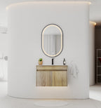 Slim 18" Deep Floating Bathroom Vanity with Integrated Ceramic Sink – 24"/28"/30"/32" - Vanity30" NeoNova Decor