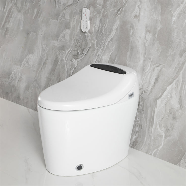 Smart Bidet Toilet with Auto Flush, Heated Seat, Dryer & Night Light – CUPC Certified (Copy) - Smart Toilet NeoNova Decor