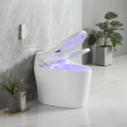 Smart Bidet Toilet with Auto Flush, Heated Seat, Dryer & Night Light – CUPC Certified (Copy) - Smart Toilet NeoNova Decor
