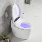 Smart Bidet Toilet with Auto Flush, Heated Seat, Dryer & Night Light – CUPC Certified (Copy) - Smart Toilet NeoNova Decor