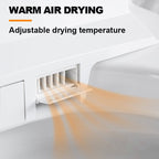 Smart Bidet Toilet with Auto Flush, Heated Seat, Dryer & Night Light – CUPC Certified - Smart Toilet NeoNova Decor