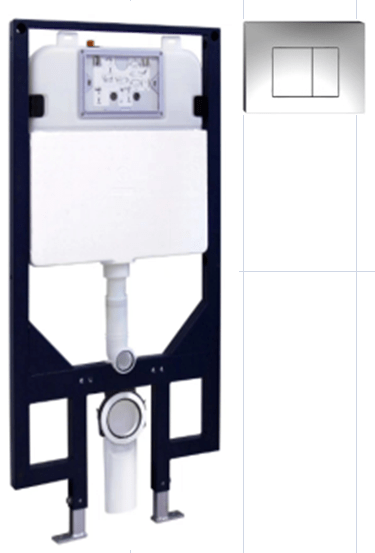 Wall - Mounted Rimless Toilet with Soft Close UF Seat Cover, Dual - Flush Mechanism, and Glossy White Finish - toilet NeoNova Decor